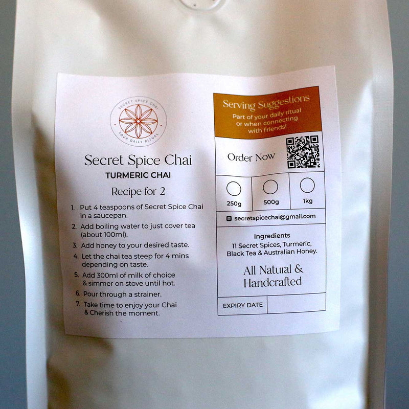 Secret Spice Turmeric Chai B