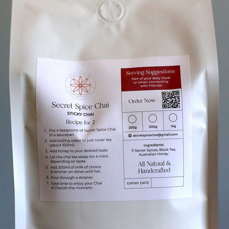 Secret Spice Sticky Chai B